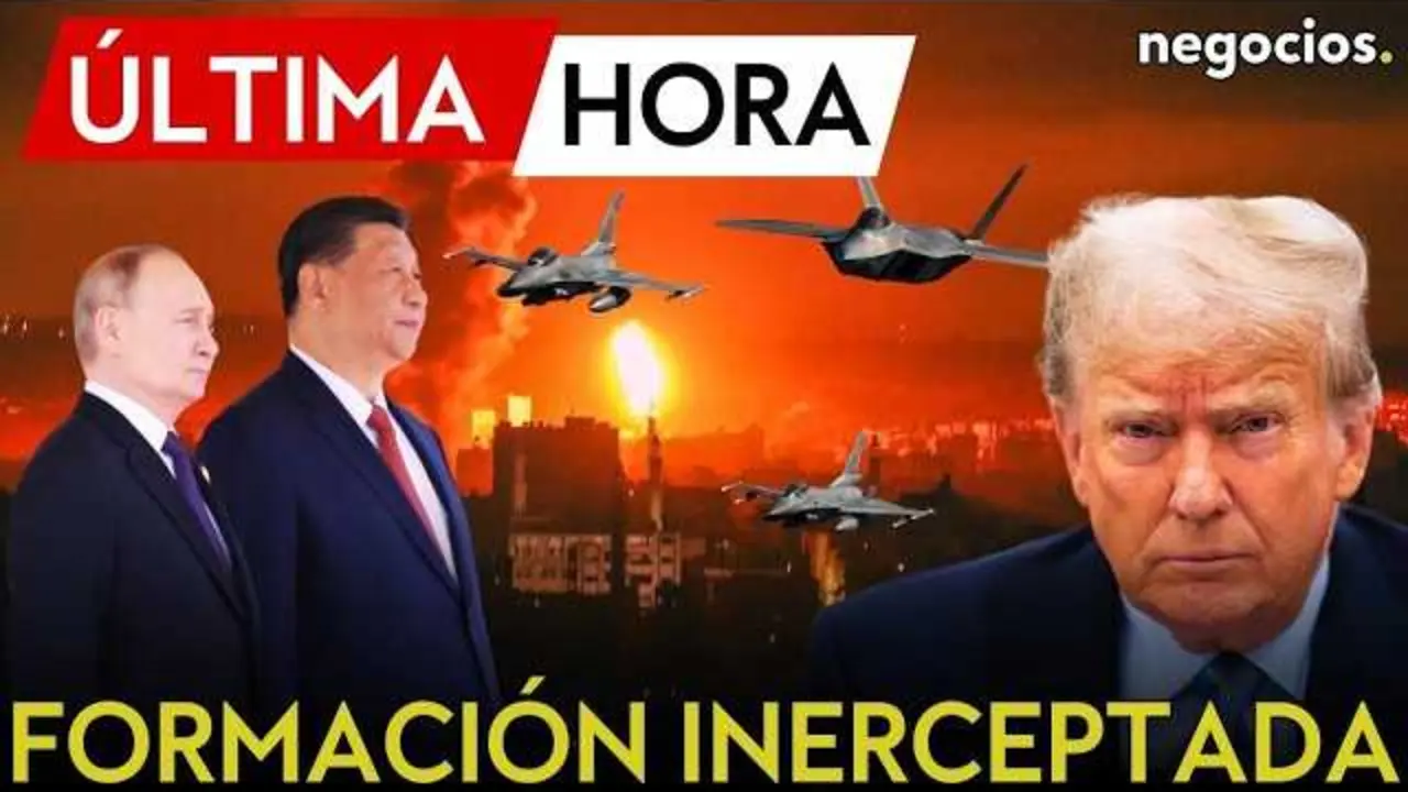 Formaci&oacute;n a&eacute;rea masiva de bombarderos y cazas rusos y chinos interceptada por cazas estadounidenses y japoneses en el Pac&iacute;fico occidental<br>                        <br>                        <br>                        <br>                      