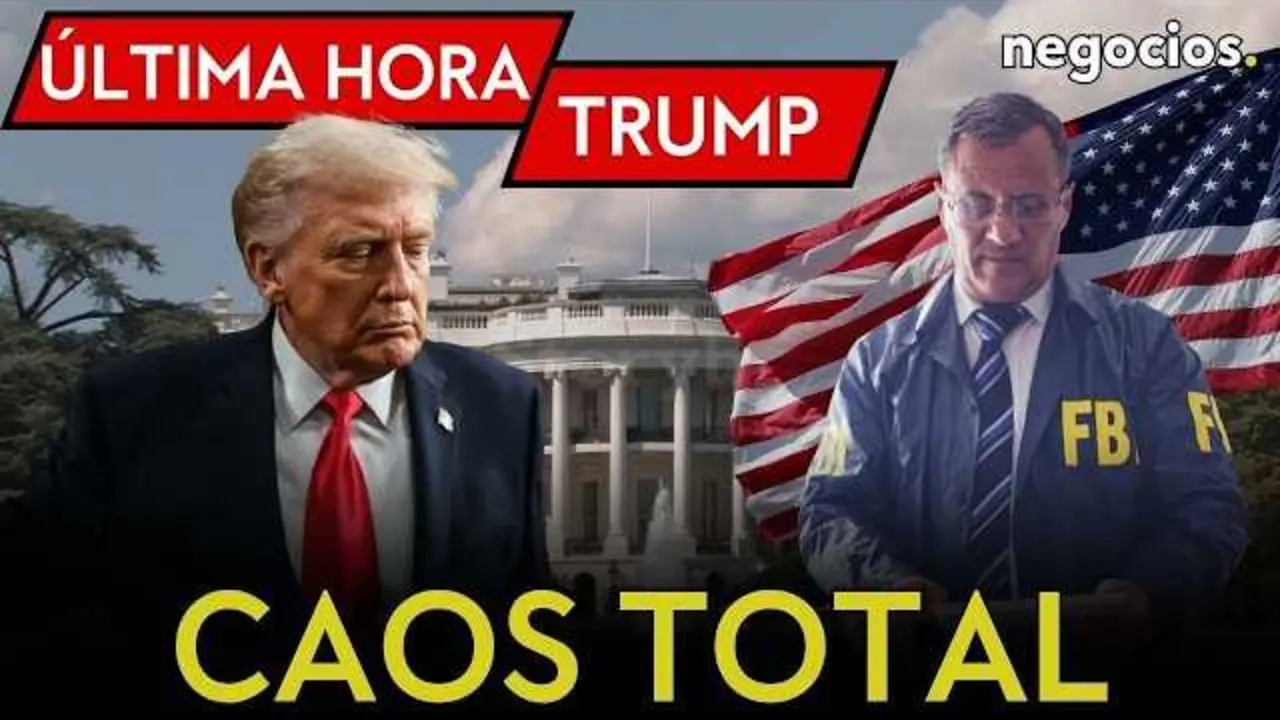 Imagen en miniatura que muestra la tensi&oacute;n en Washington D.C. con un montaje de Donald Trump, criptomonedas y edificios en obras paralizadas.<br>                        <br>                        <br>                        <br>                      