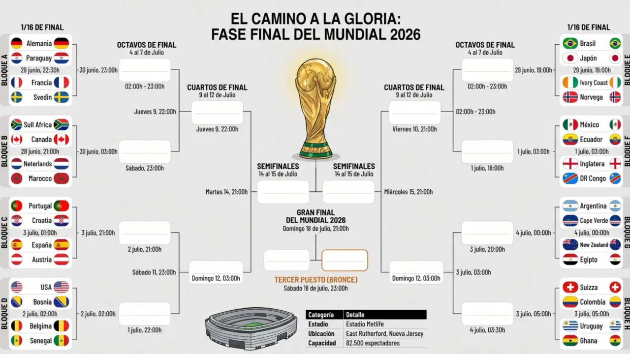 Mundial 2026 Fase final