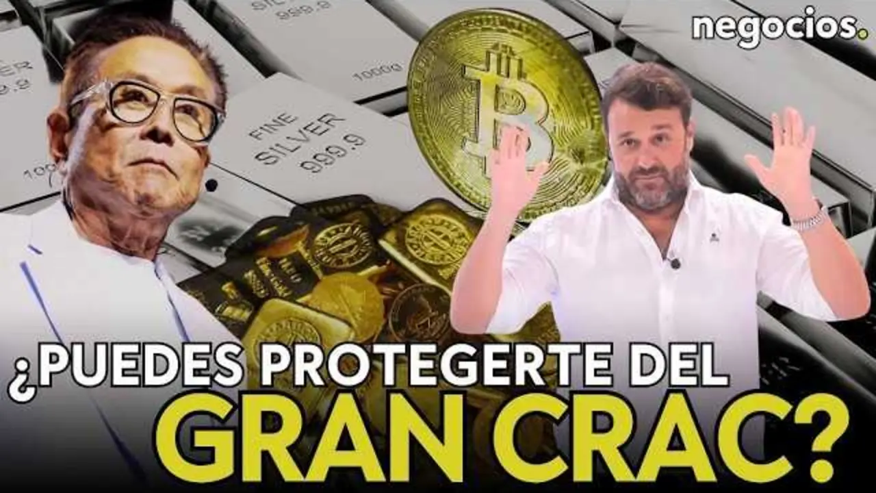 Miniatura oficial del video con t&iacute;tulo sobre el mayor crac hist&oacute;rico y la advertencia de Robert Kiyosaki en Negocios TV.<br>                        <br>                        <br>                        <br>                      