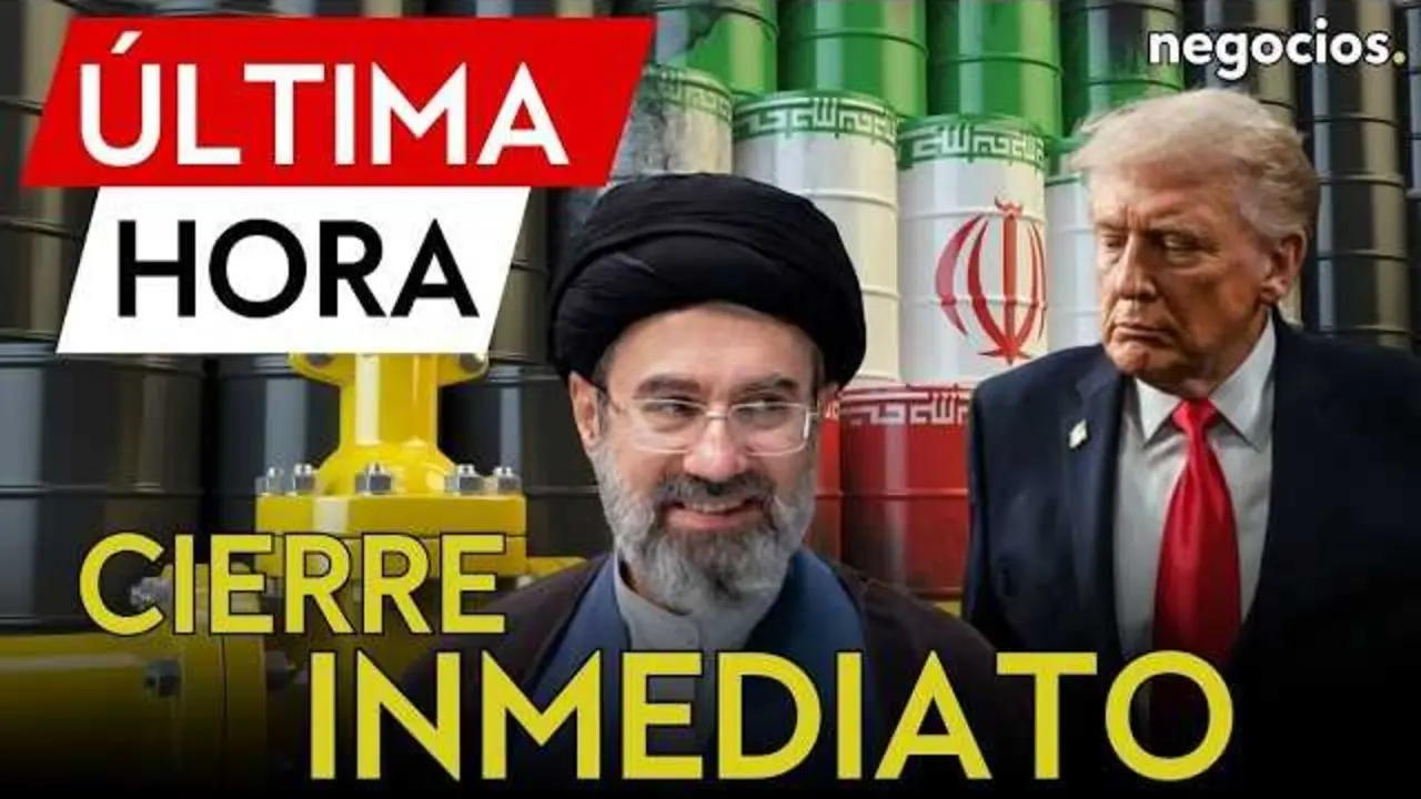 Imagen ilustrativa del bloqueo naval estadounidense alrededor de la costa de Ir&aacute;n, con enfoque en los puertos petroleros y el Estrecho de Ormuz.<br>                        <br>                        <br>                        <br>                      