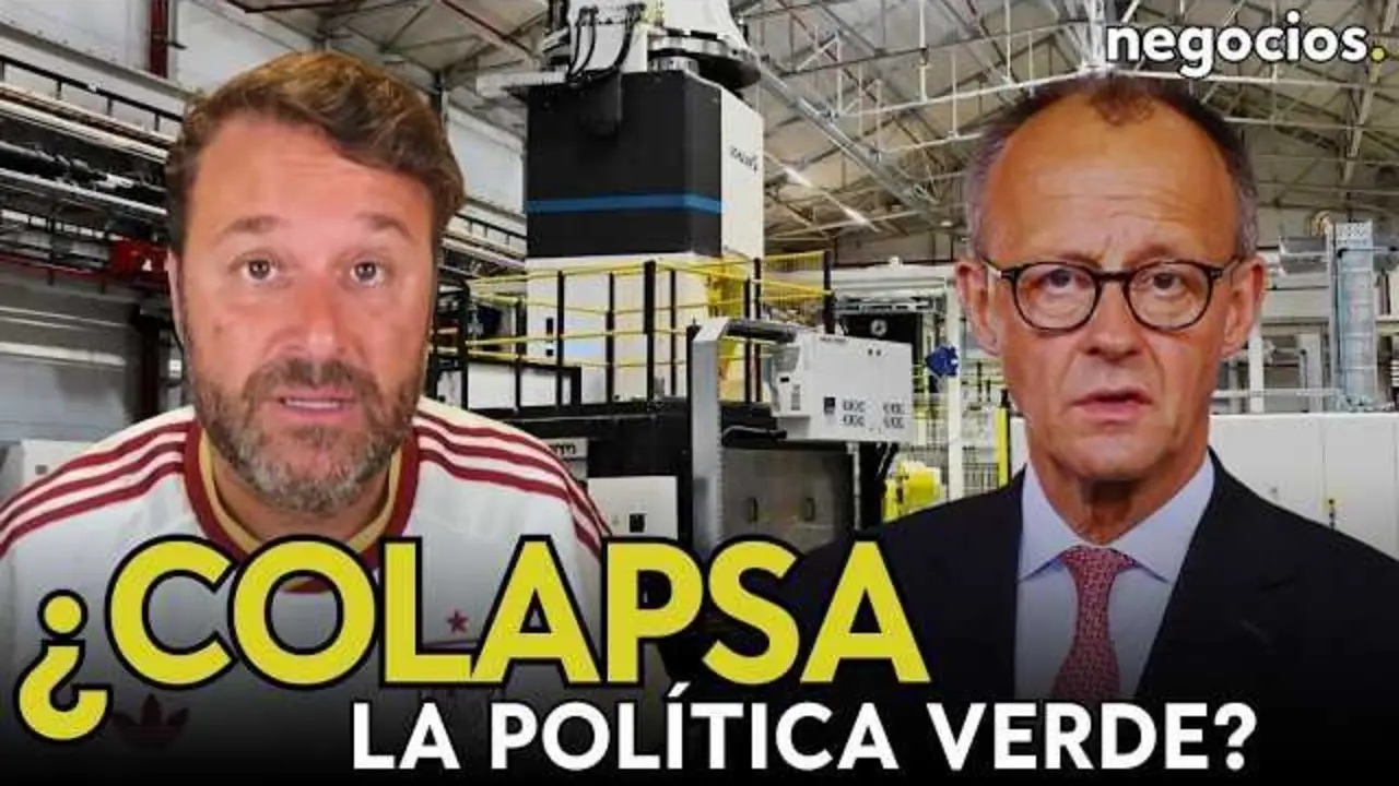 Imagen del v&iacute;deo que muestra la portada de la noticia sobre la cancelaci&oacute;n de fondos para la pol&iacute;tica verde en Alemania.<br>                        <br>                        <br>                        <br>                      