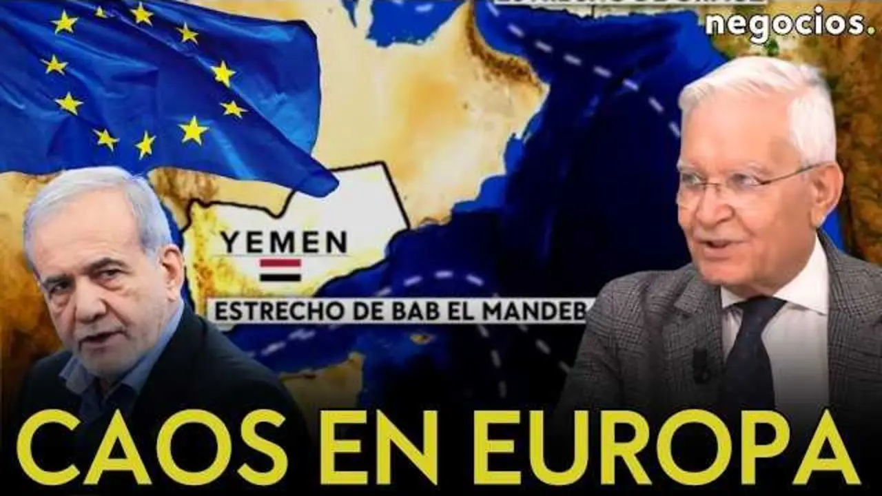 Imagen representativa del Estrecho de Bab El-Mandeb, escenario estrat&eacute;gico de la geopol&iacute;tica contempor&aacute;nea y foco del an&aacute;lisis de Eduardo Olier en Negocios TV.<br>                        <br>                        <br>                        <br>                      
