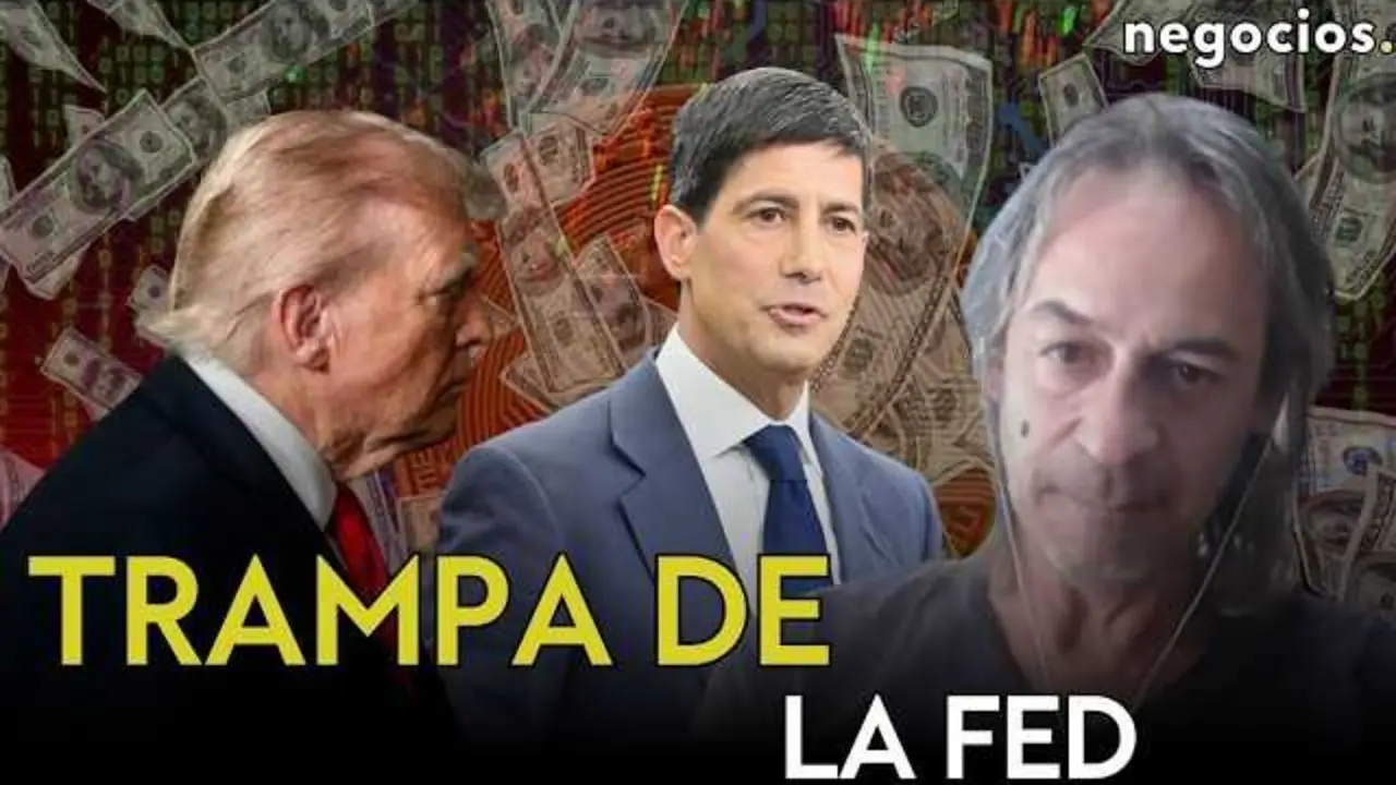 Gr&aacute;fica ilustrativa de la volatilidad en los mercados y la influencia de la FED, con destaque en Bitcoin y valores burs&aacute;tiles<br>                        <br>                        <br>                        <br>                      