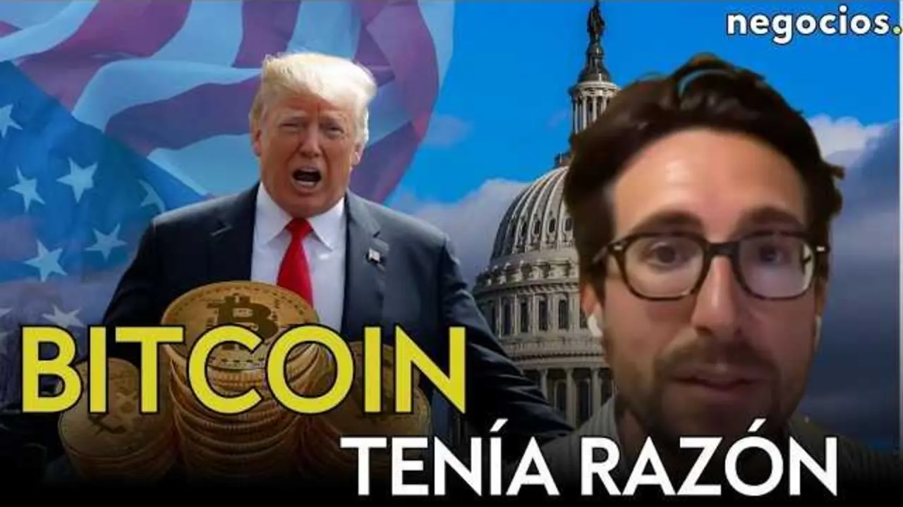 Miniatura del v&iacute;deo de Alberto Mera en Negocios TV, discutiendo la Ley de Claridad para criptomonedas con gr&aacute;ficos de Bitcoin y elementos regulatorios.<br>                        <br>                        <br>                        <br>                      