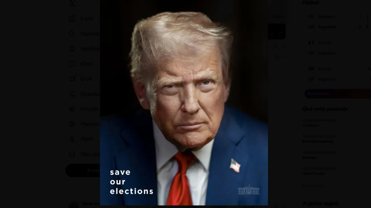 El cartel de Trump