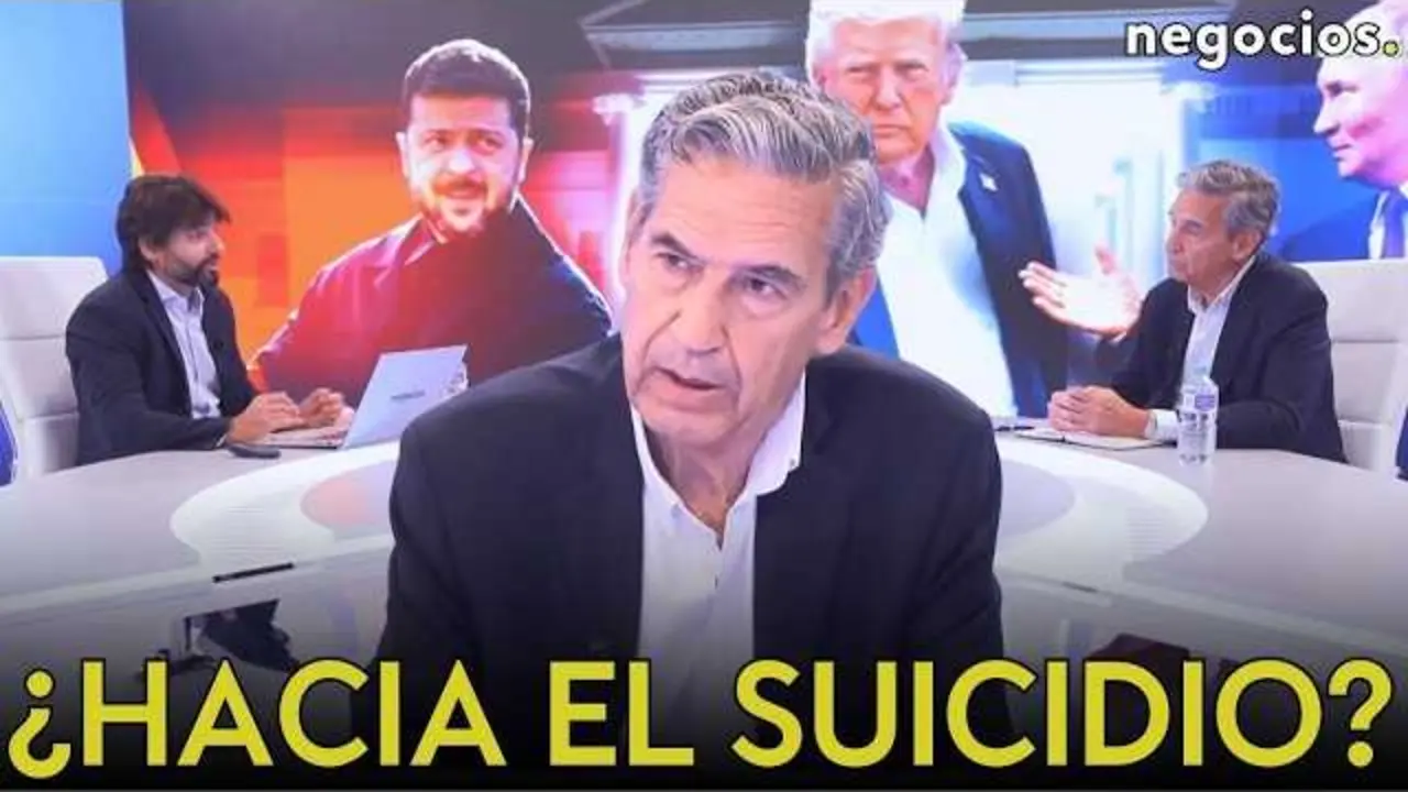 Juan Antonio de Castro durante entrevista en Negocios TV abordando la compleja situaci&oacute;n geopol&iacute;tica y econ&oacute;mica mundial<br>                        <br>                        <br>                        <br>                      