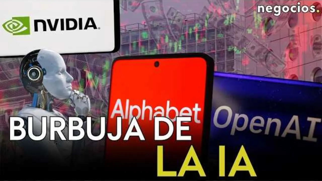 Gr&aacute;fica de bolsas de Wall Street con indicadores en rojo, representando la volatilidad e incertidumbre financiera<br>                        <br>                        <br>                        <br>                      