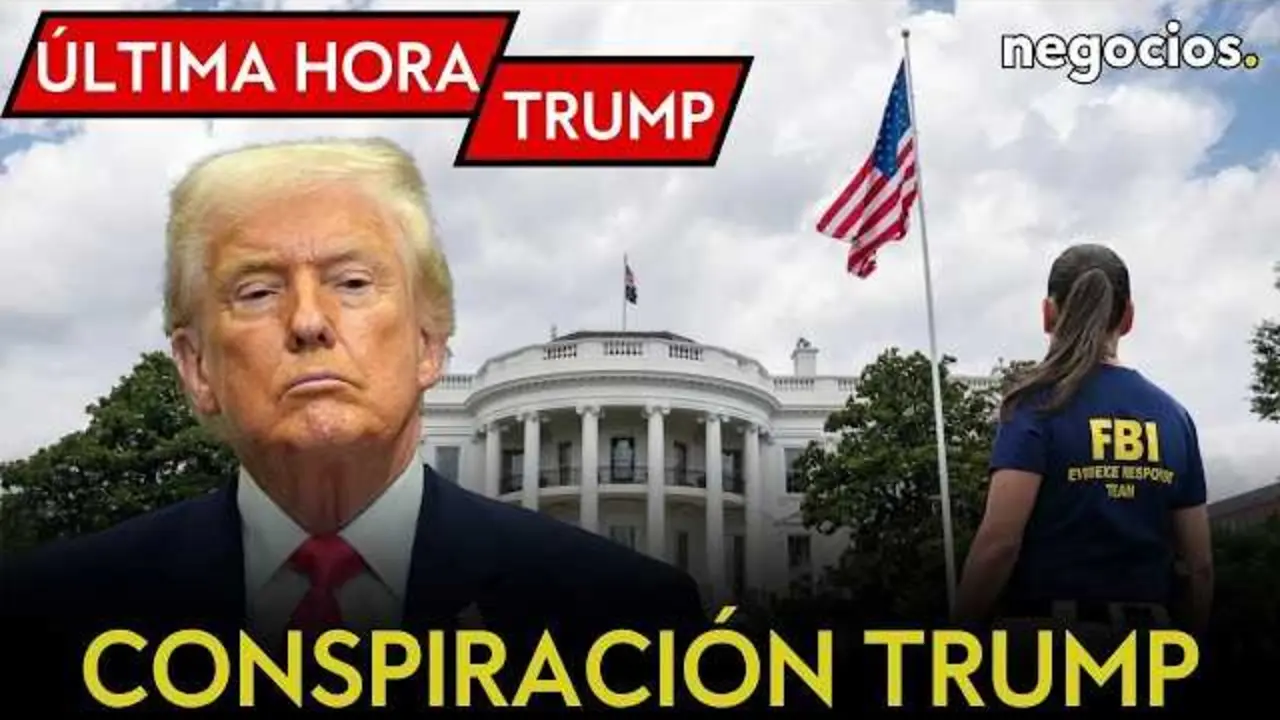Imagen promocional del v&iacute;deo oficial de Negocios TV que muestra a Donald Trump durante un acto p&uacute;blico.<br>                        <br>                        <br>                        <br>                      