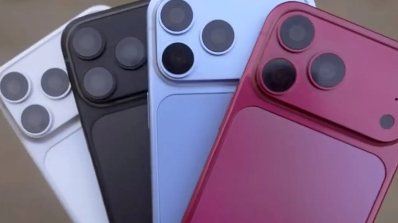 Las opciones de colores de los iPhone 18 Pro Max