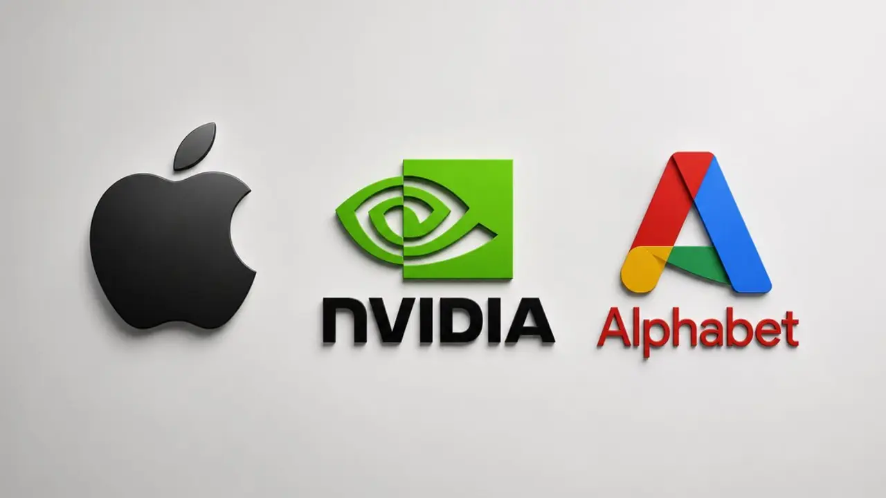 Apple, Nvidia y Alphabet