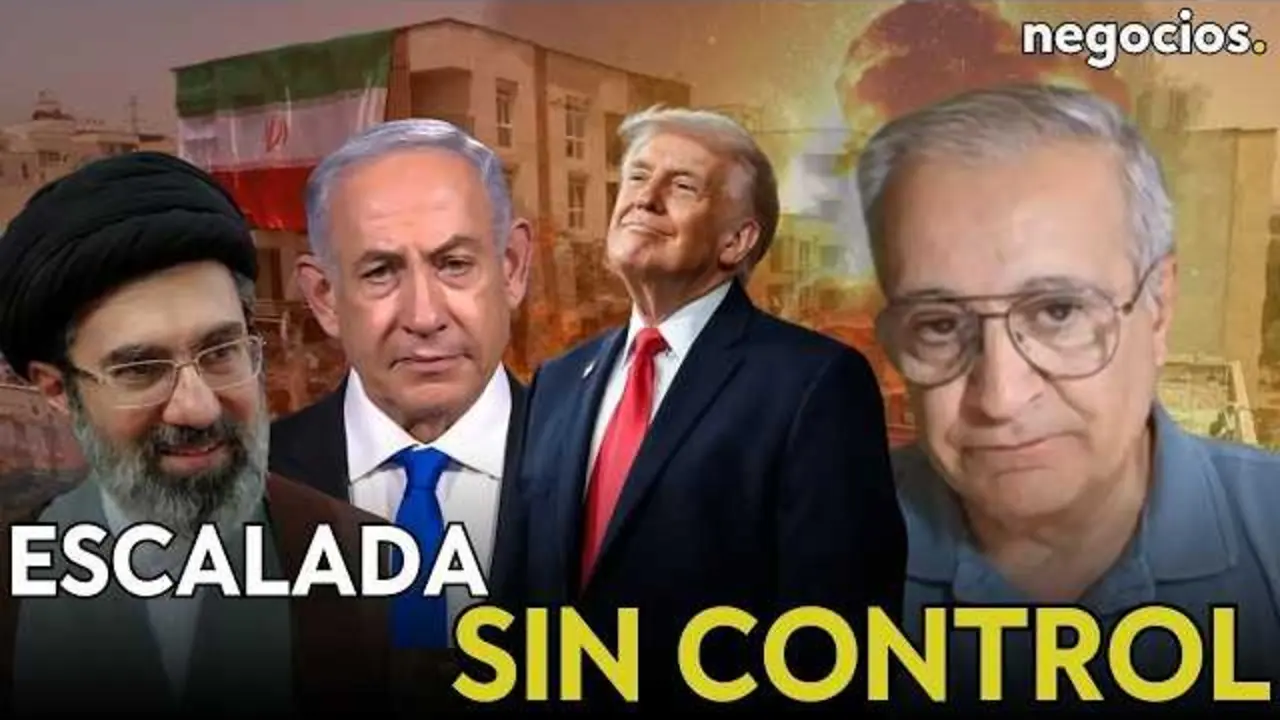 Captura del video donde expertos analizan la situaci&oacute;n geopol&iacute;tica entre EE.UU. e Ir&aacute;n en Negocios TV.<br>                        <br>                        <br>                        <br>                      