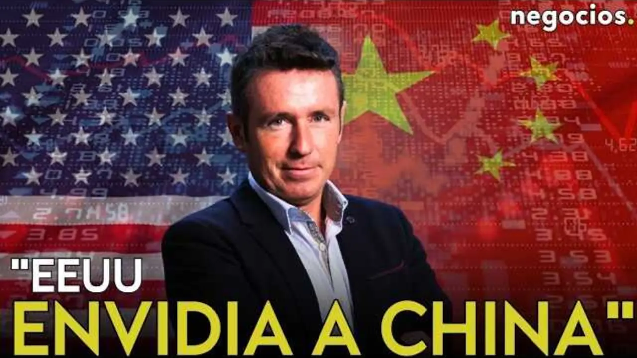 Miniatura del v&iacute;deo de Negocios TV donde Alberto Iturralde realiza un an&aacute;lisis detallado sobre la influencia de EEUU en el sector tecnol&oacute;gico y la IA.<br>                        <br>                        <br>                        <br>                      