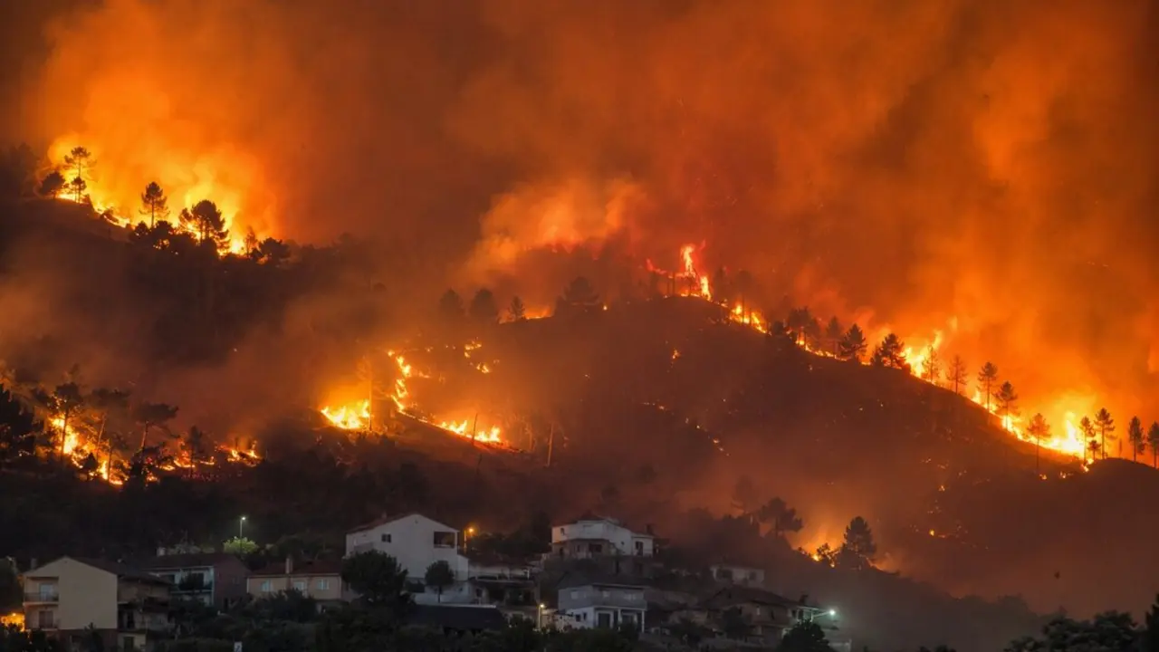 Incendio Espa&ntilde;a