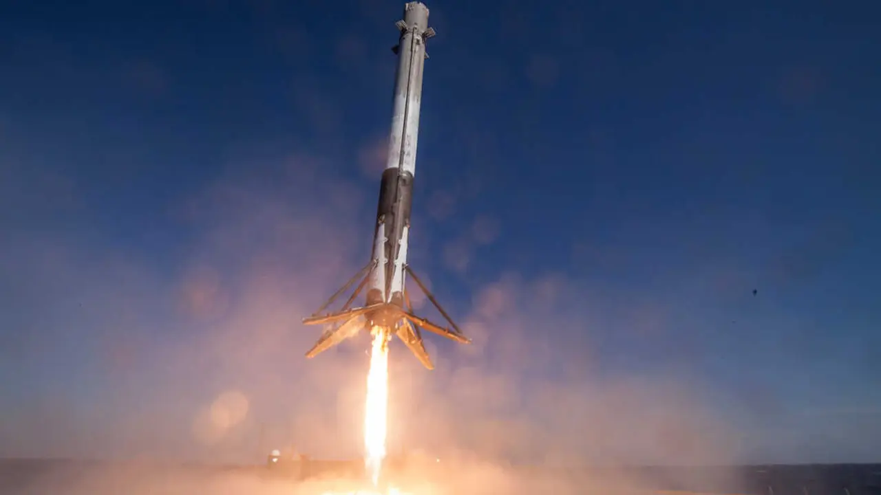 Un cohete de Space X