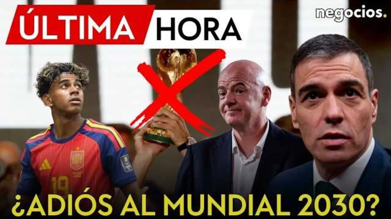 Imagen del thumbnail oficial de la UEFA y FIFA en discusi&oacute;n sobre el Mundial 2030<br>                        <br>                        <br>                        <br>                      