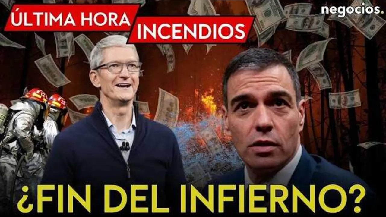 Bomberos trabajando en la extinci&oacute;n de incendios forestales mientras la UME despliega recursos en zonas afectadas.<br>                        <br>                        <br>                        <br>                      