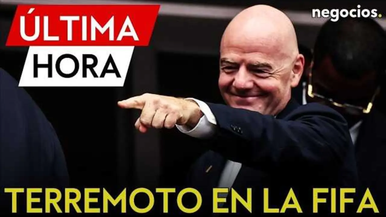 Fotograf&iacute;a oficial de la FIFA con Gianni Infantino, en contexto del anuncio sobre la pol&eacute;mica venta de activos estrat&eacute;gicos del Mundial de f&uacute;tbol.<br>                        <br>                        <br>                        <br>                      