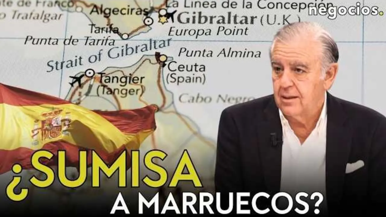 Antonio Camu&ntilde;as durante su intervenci&oacute;n en Negocios TV, analizando la crisis diplom&aacute;tica Espa&ntilde;a-Marruecos.<br>                        <br>                        <br>                        <br>                      