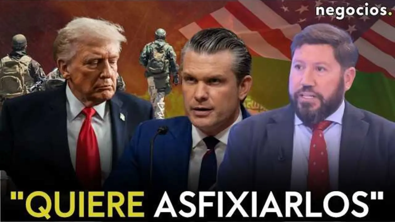 Imagen de miniatura del v&iacute;deo sobre el an&aacute;lisis del posible bloqueo terrestre a Ir&aacute;n en Negocios TV<br>                        <br>                        <br>                        <br>                      