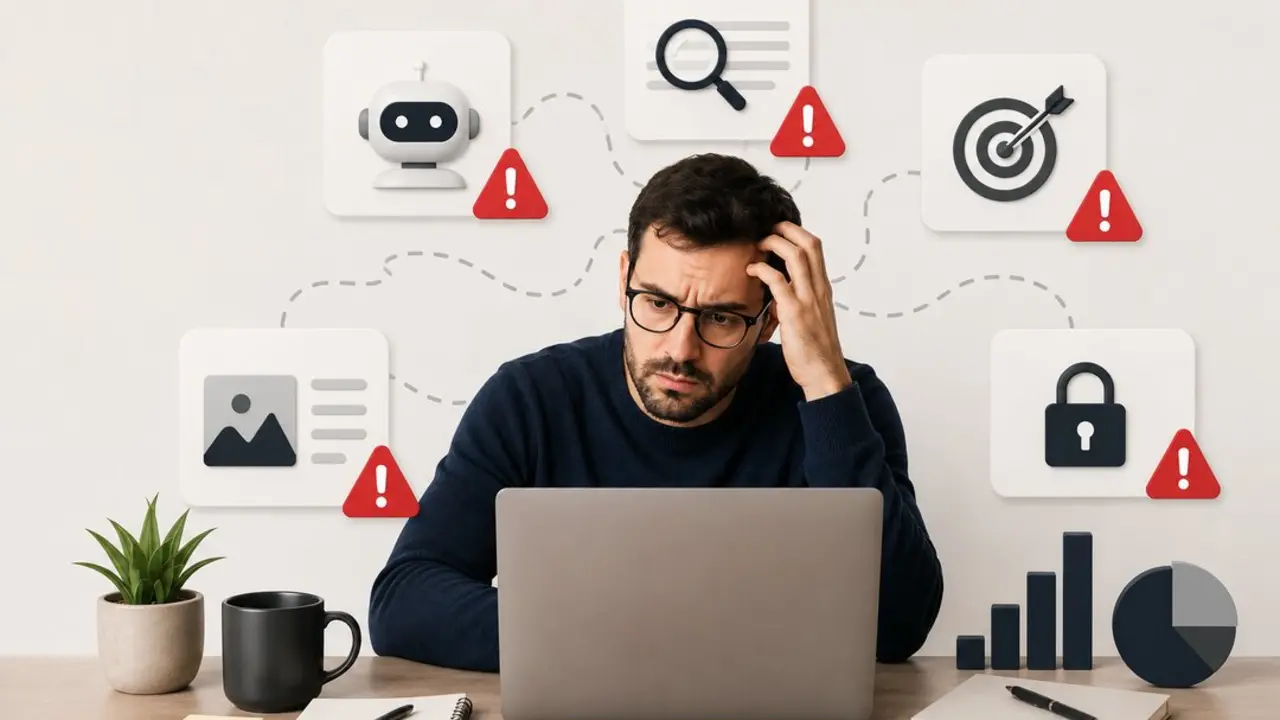 Cinco errores que siguen cometiendo los profesionales al utilizar IA en marketing