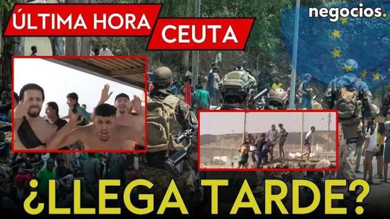 Imagen en miniatura del v&iacute;deo donde se destaca la situaci&oacute;n en la frontera de Ceuta.<br>                        <br>                        <br>                        <br>                      