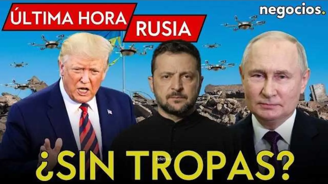 Imagen del video que muestra un resumen visual del ataque masivo de drones y el conflicto geopol&iacute;tico entre Rusia y Ucrania.<br>                        <br>                        <br>                        <br>                      