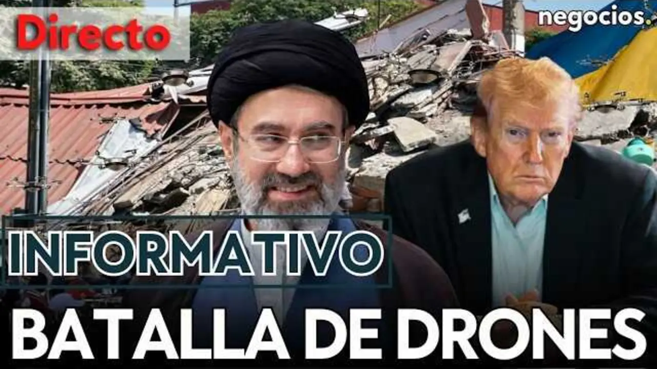 Imagen del v&iacute;deo con escenas de las noticias sobre el terremoto en Colombia, declaraciones pol&iacute;ticas y guerra de drones.<br>                        <br>                        <br>                        <br>                      