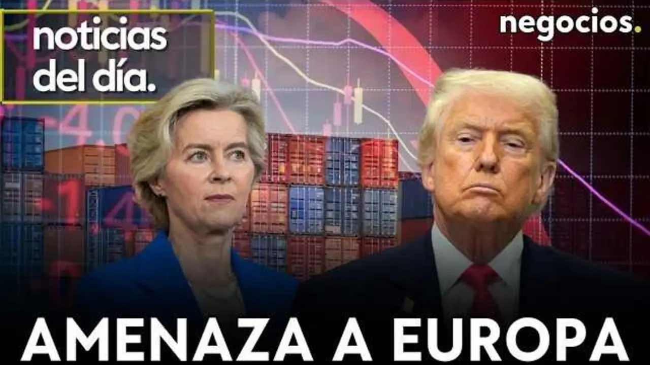 Imagen ilustrativa del video que muestra a Donald Trump y un mapa con regiones estrat&eacute;gicas como Europa, Yemen y el Mar Negro.<br>                        <br>                        <br>                        <br>                      
