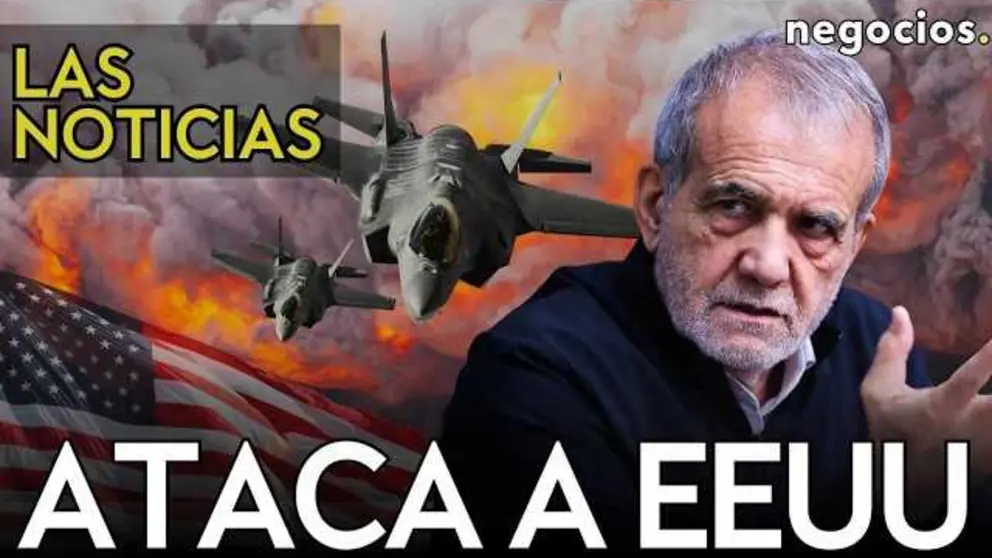 Imagen ilustrativa del caza F-35 en vuelo, escenario de la reciente escalada entre Ir&aacute;n y Estados Unidos<br>                        <br>                        <br>                        <br>                      