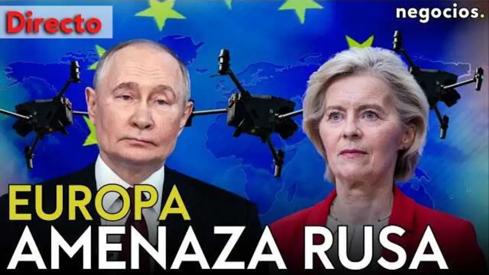 Ursula von der Leyen junto a los l&iacute;deres b&aacute;lticos durante la rueda de prensa en el Palacio Presidencial de Vilna<br>                        <br>                        <br>                        <br>                      