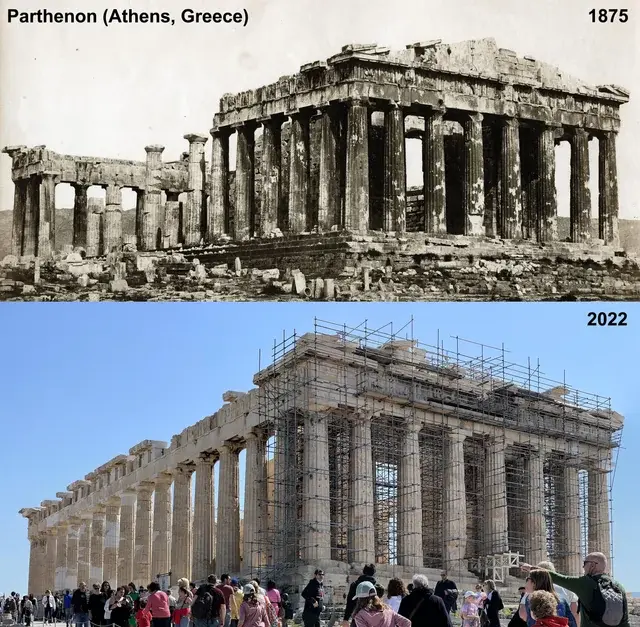 parthenon-athens-greece-1875-vs-2022-v0-1vgpaomdq0c91 reddit