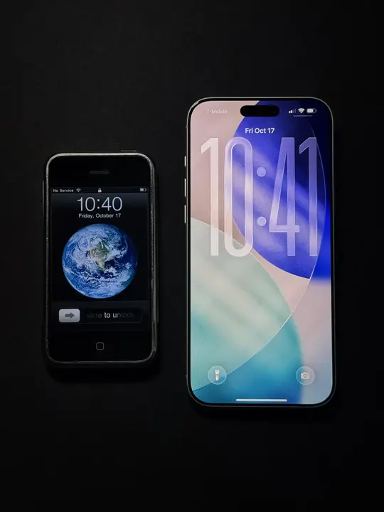 iphone-2g-and-iphone-17-pro-max-18-years-apart-2007-2025 reddit