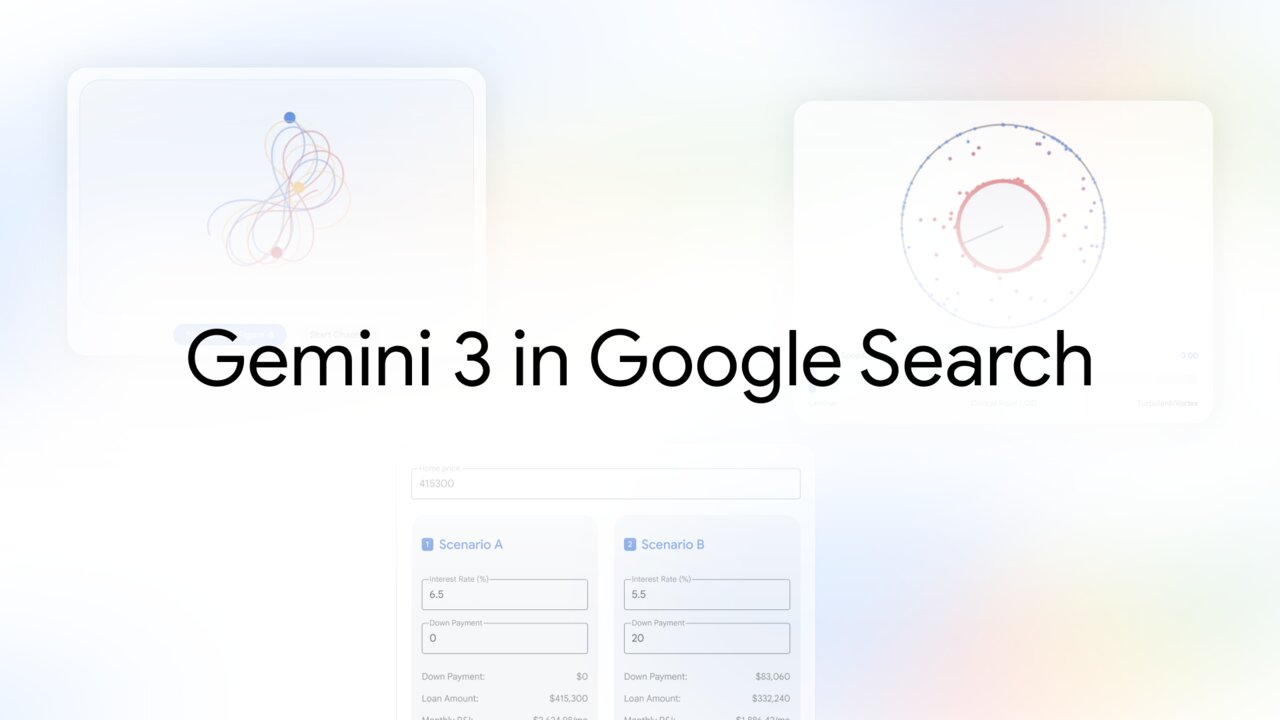 Gemini 3 in Google Search (Blog Hero)