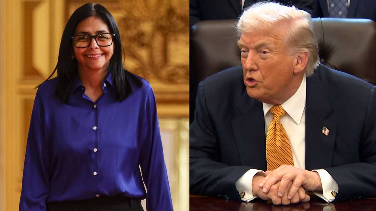 Trump confirmó que comunicó personalmente la medida a la presidenta interina venezolana, Delcy Rodríguez, ​un gesto que evidencia una voluntad explícita de coordinación política.