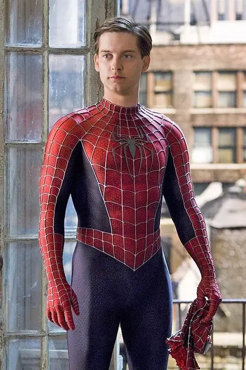 Tobey Maguire en spider man 