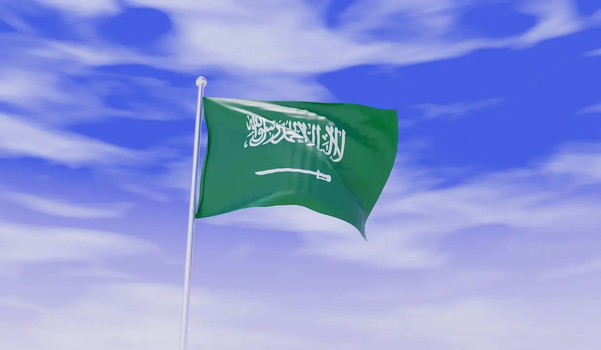 bandera de Arabia Saudi