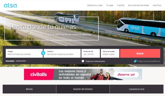 Civitatis Alsa se unen para ofrecer nuevas experiencias turísticas los viajes en autobús | Negocios TV